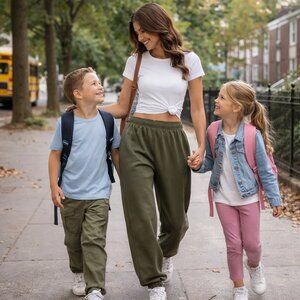 Baggy Sweatpants Joggers for Women Relaxed Fit with pockets Oversized Streetwear